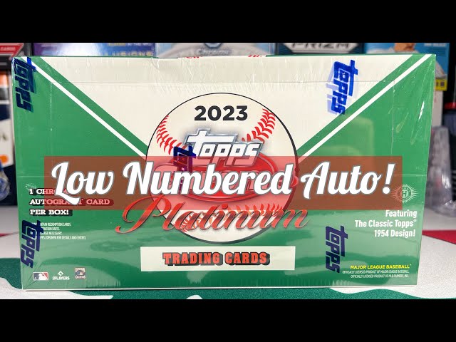 2023 Topps Chrome Platinum Hobby! A Fun and Affordable Hobby Box!