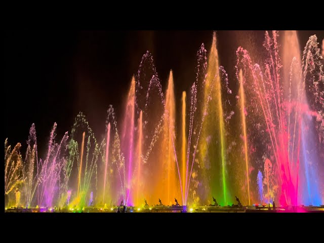 [4K] Disney Illuminated Fountain Show 2022 - Longwood Gardens