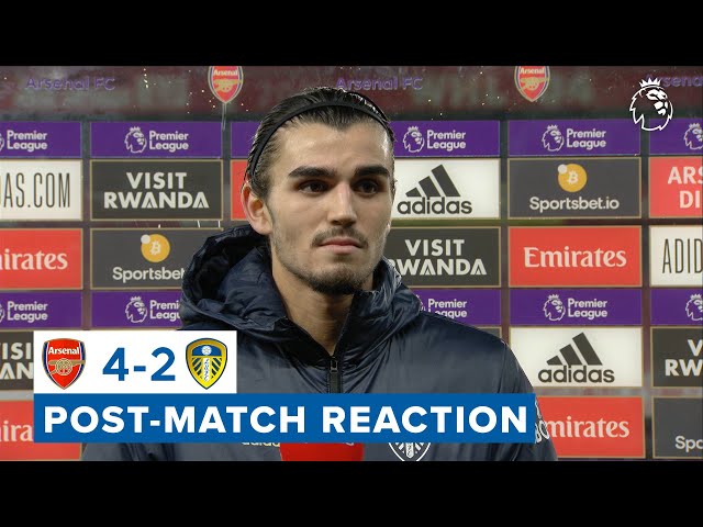 “First goal means a lot but it’s disappointing we lost” | Pascal Struijk | Arsenal 4-2 Leeds United