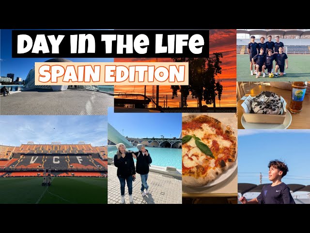 Day in the life of playing soccer (SPAIN EDITION)