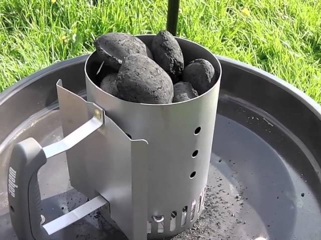 How to (not) use a Charcoal Chimney Starter