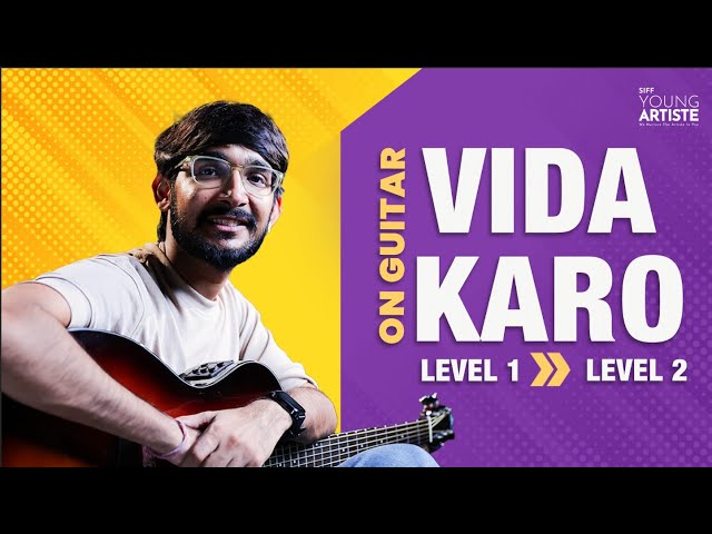 Vida Karo | Guitar | Chamkila | Diljit Dosanjh | Guitar Tutorial | Easy Guitar Lesson #siffguitar