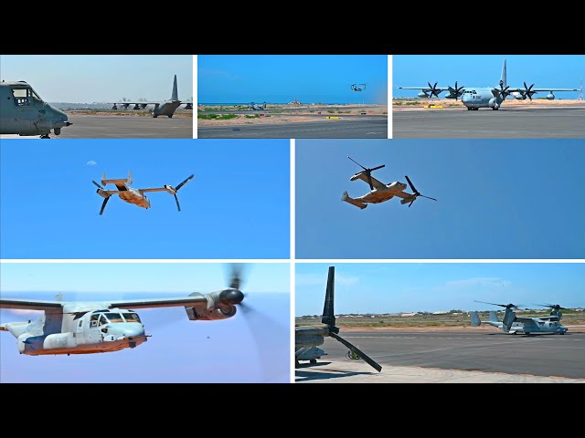 See How Marine Corps Aviation Aids Critical Missions Across East Africa!