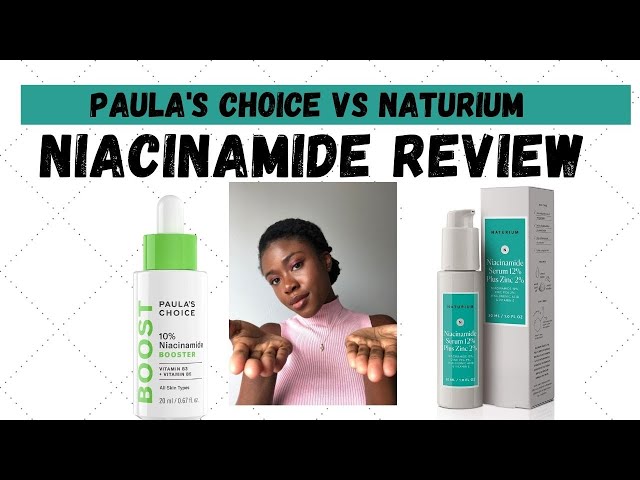 Paula's Choice 10% Niacinamide Booster VS Naturium 12% Niacinaminde | HONEST REVIEW | SKINCARE |