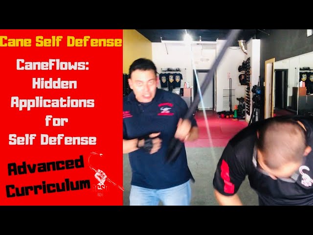 Cane Self Defense: Cane Flows-Hidden Applications for Self Defense