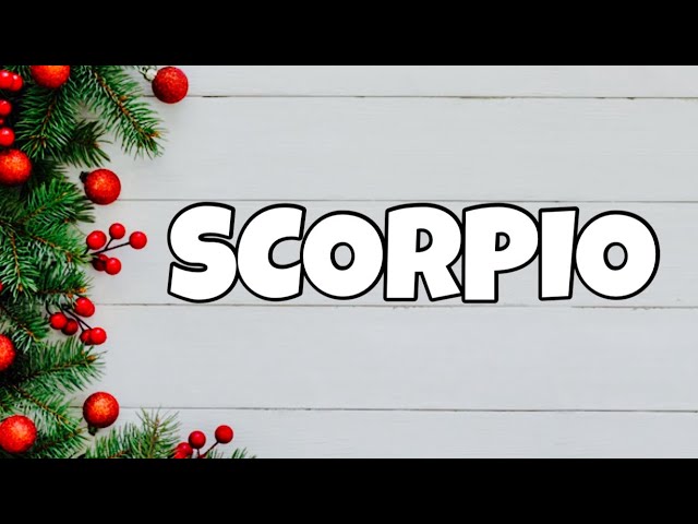 SCORPIO MONEY WILL BE COMING TO YOU, KEEP QUIET ABOUT THIS DECEMBER 23-29 2024 TAROT READING