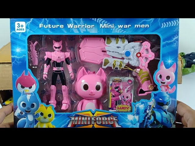 Unboxing Mainan Mini force | Mini Force Lucy | Mini Force Sammy | Avngers