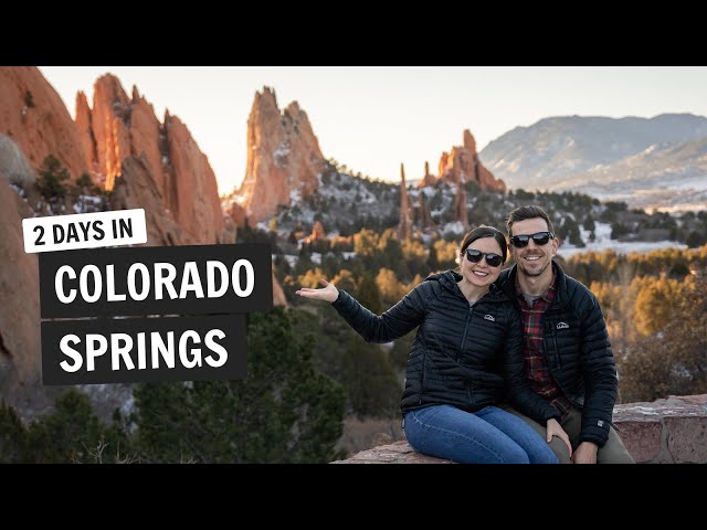 48 horas en Colorado Springs en INVIERNO: ¡Cosas que hacer + comida local!