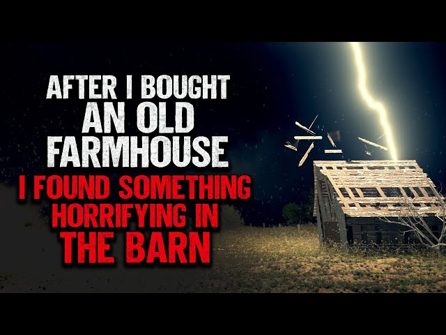 I bought an ABANDONED farmhouse. I made a DISTURBING discovery inside.