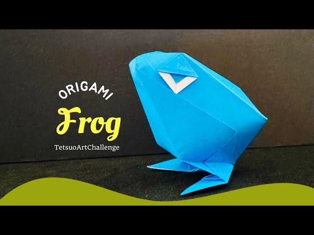 How to Make Origami Frog | Kodok