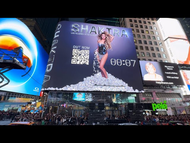 Shakira Live Pop Up Concert In Times Square New York City (March 26, 2024)