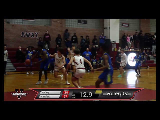 Valley Boys Basketball vs Harding - 2/16/24 - Senior Night!