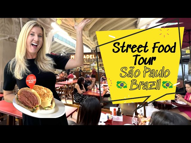 Exploring São Paulo's Street Food Paradise - Street Food Tour São Paulo Brazil 🇧🇷