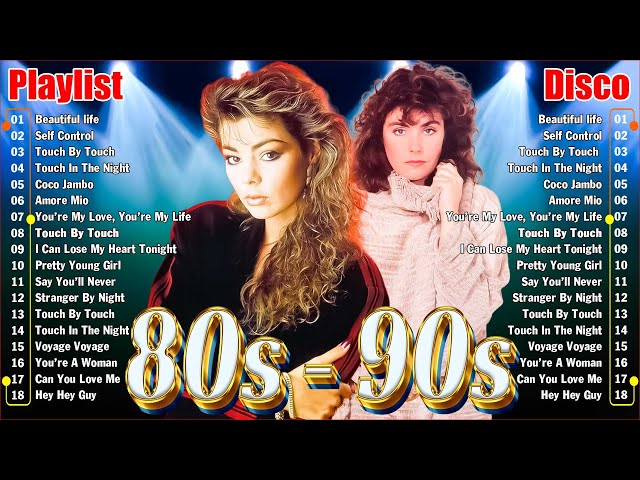 70s 80s 90s Disco Songs Melody - Bee Gees, Sandra, ABBA, Neil Sedeka - Eurodisco Golden