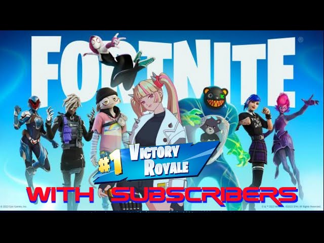 FORTNITE win with subs #267 ( @aussiegirljo @-XotiicDuck-  ) ***warning swearing***