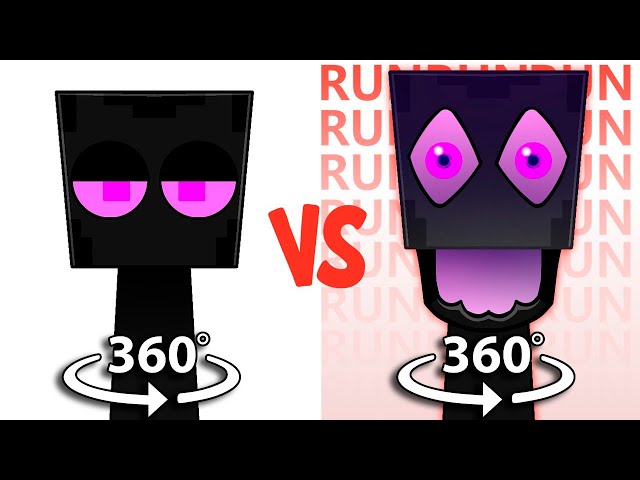 Incredibox Sprunki Minecraft mod 360° VR Animation