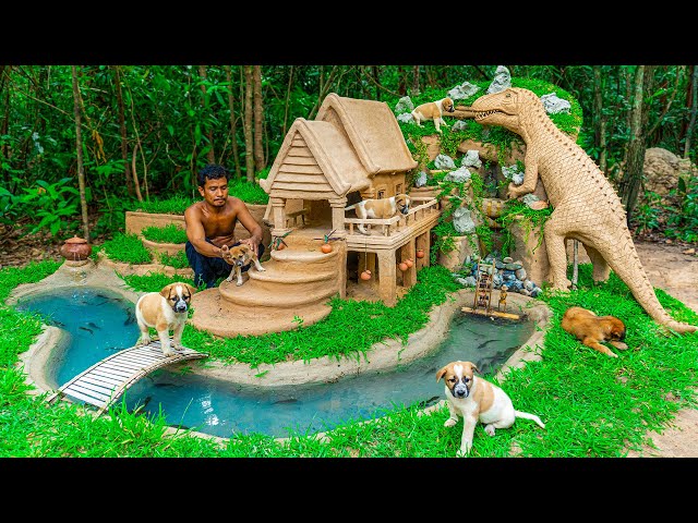 Rescue Poor Puppy Build Dog House And Fish Pond