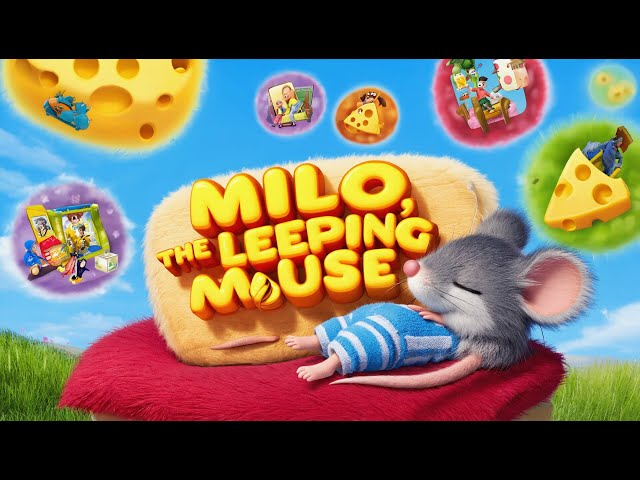 Best Ever Bedtime Story for Kids ❤️ | Milo, the Sleeping Mouse 🐭