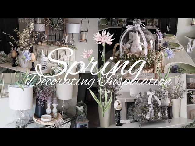 🌱🌷🌸🌼SPRING DECORATING INSPIRATION 🌼🌸🌷🌱 SIMPLE, AFFORDABLE,  SPRING HOME DECORATING🌼🌷🌱