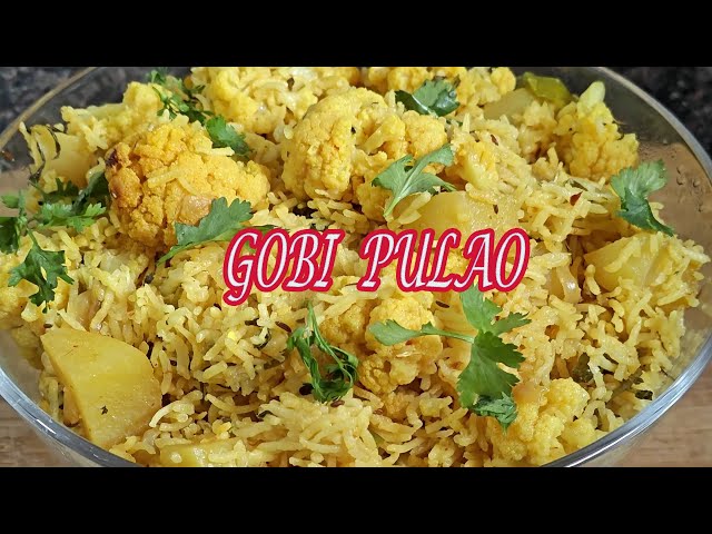 Gobi Pulao In Electric Rice Cooker | Cauliflower Pulao | Easy Lunch Recipe | @NeelasRecipes