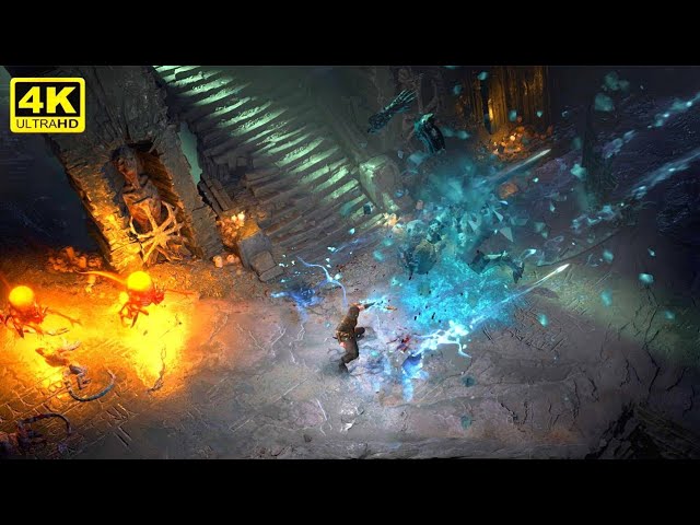 PS5 Diablo IV NEW BETA GAMEPLAY   ULTRA Highlights Graphics 4K 60FPS HDR