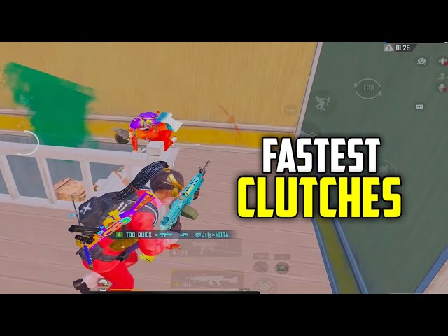 FASTEST SQUAD WIPE GAMEPLAY IN CONQUEROR LOBBIES🔥BEST SENSITIVITY SETTINGS PUBGMOBILE 3.6