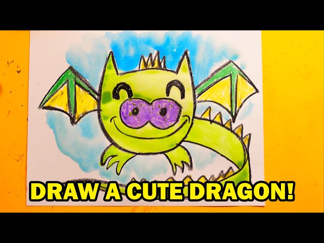 Dragon Art Lesson for Kids!