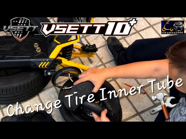 [Vsett 10+] Change Tire Inner Tube