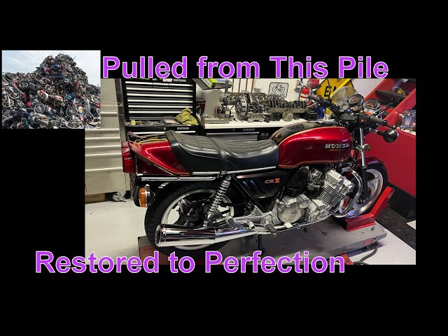 Honda CBX Full Restoration & Engine Rebuild Video Series - Part 41 Final Assembly & First Start Up