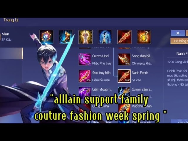 TOP Allain | Tokito Kiriro GIÁO ÁN support family couture fashion week spring  𝙏𝙤𝙥𝘼𝙡𝙡𝙖𝙞𝙣𝙏𝙤𝙠𝙞𝙩𝙤𝙆𝙞𝙧𝙞𝙧𝙤