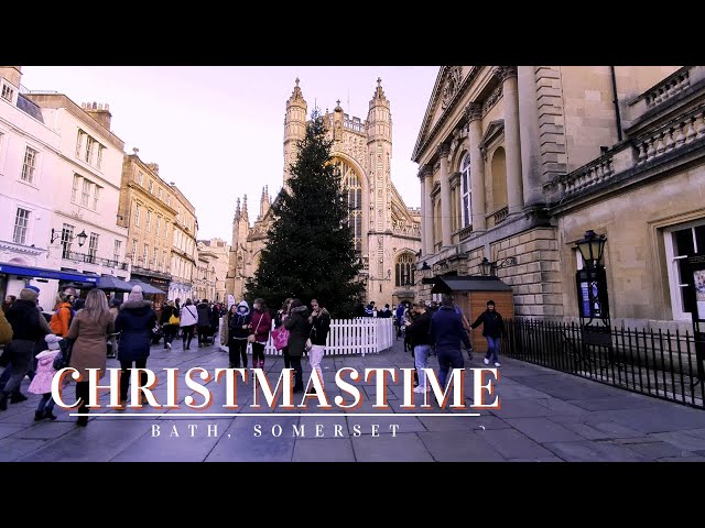 CHRISTMASTIME IN BATH │ ENGLAND