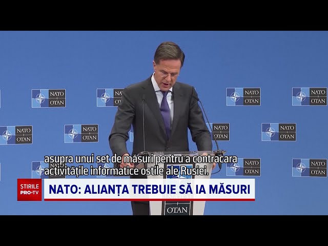 Reacția șefului NATO, Mark Rutte, după declarațiile lui Călin Georgescu