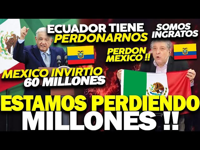 ECUATORIANOS PREOCUPADOS !! ESTAMOS PERDIENDO MAS DE 60 MILLONES !! POR CULPA DE NUESTRO PRESIDENTE