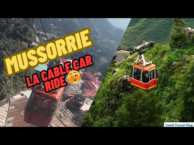 MUSSOORIE LA CABLE CAR RIDE | UTTARAKHAND | FLY WITH VICKI 4K TAMIL