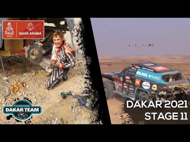 How to GUIDE a driver during the Dakar Rally 2021? Jump onboard with Coronel - Stage 11