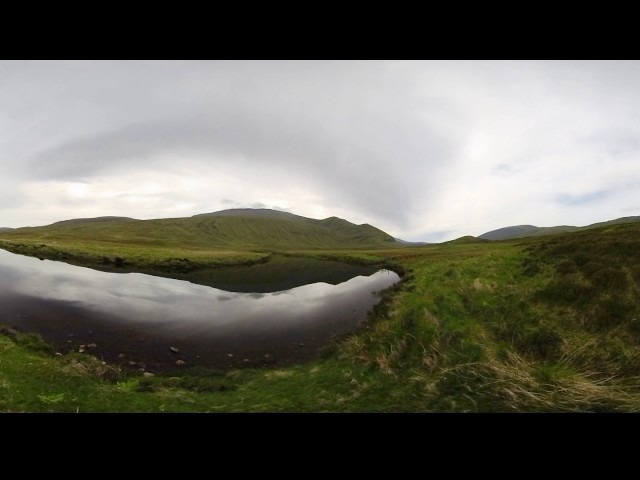 Scottish highlands Landscape - 360 Video [Royalty Free Stock Footage] $350 [4K VR Stereoscopic 3D]