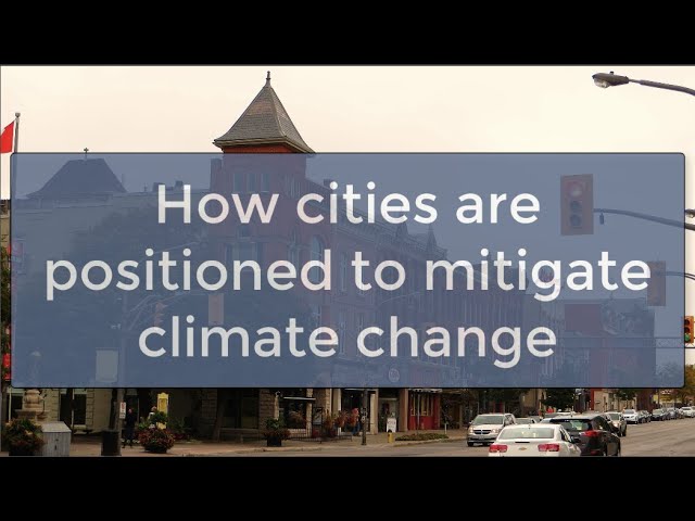 How cities are positioned to mitigate climate change