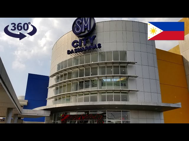 Philippines Shopping Mall: 360 Degree Video of Walk in SM City Dasmarinas, Cavite