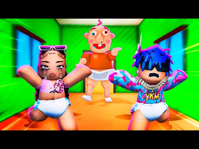 TEAM BABY ESCAPE OBBY! (Roblox)