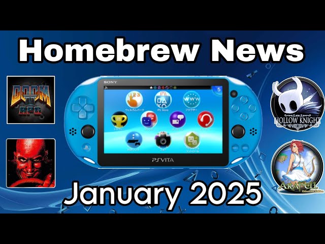 Ps Vita Homebrew News | Great Start into the New Year 2025 !!!