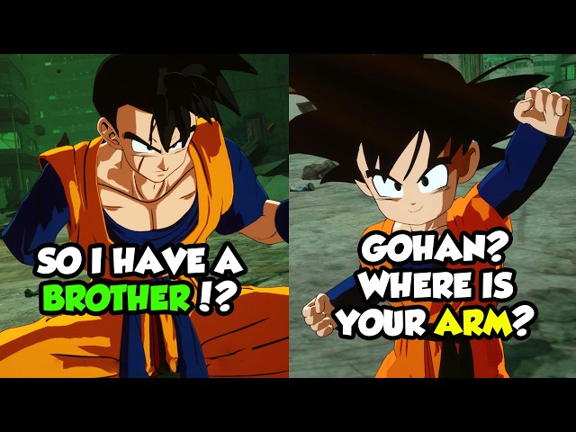 Goten interactions made me LAUGH so much - Dragon Ball Sparking Zero