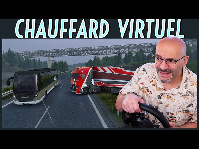 Les aventures d’un chauffard virtuel dans ETS2 | Traversée de la mer baltique | Lettonie ➤ Allemagne