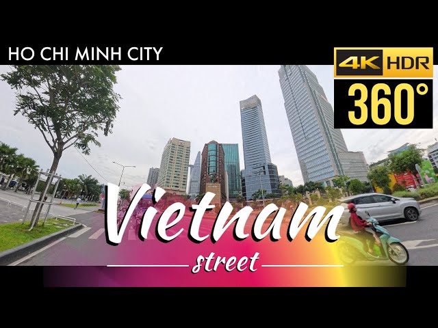 4K 360 video | Vietnam street 6am morning | District 1 | Ho chi minh city | May 2024 | Insta360 X4