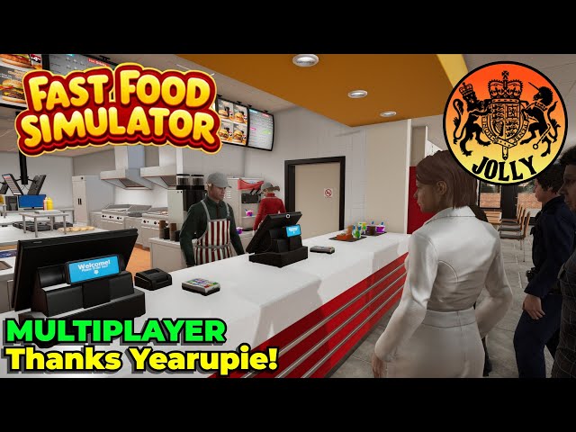 Fast Food Simulator  |  Trying Multiplayer  |  Lets Play