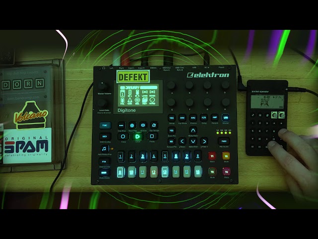 Jamuary21 with Digitone and Pocket Operator KO