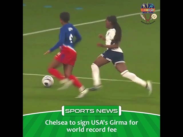 Desitdown Sports (Chelsea to sign USA's Girma for world record fee) #desitdown #sports