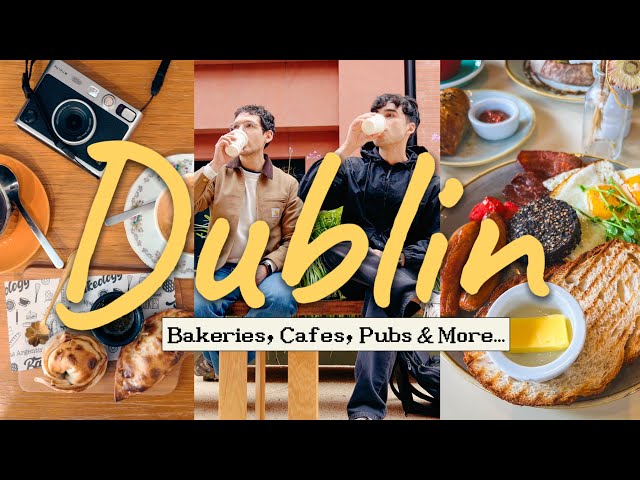 Food tour in Dublin! Everything we ate, must-try dishes, bakeries, pubs | Ireland travel vlog