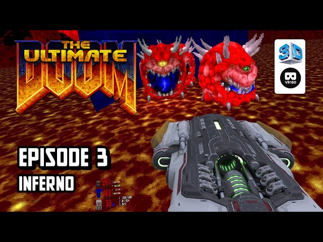 【gzdoomvr】DooM: Inferno【VR180 8K 3D】