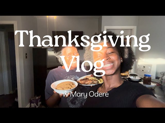 I COOKED GHANA’s FAVORITE DISH FOR MY NIGERIAN FRIEND ON THANKSGIVING 🇬🇭🇳🇬🇨🇦| ft. @MaryOdere