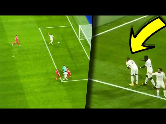 Kylian Mbappe First Champions League Goal For Real Madrid vs Stuttgart 2-1